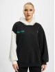 The Couture Club Hoodie Photo Graphic Spliced black