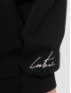 The Couture Club Hoodie Heart Slogan Puff Print black