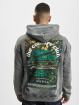 The Couture Club Hoodie Acid Wash Forest Print grå