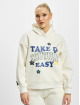 The Couture Club Hoodie Take It Easy Oversized vit