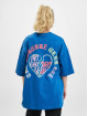 The Couture Club jurk Club Heart Graphic Oversized blauw