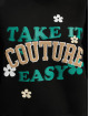 The Couture Club Sudadera Take It Easy Oversized negro