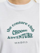The Couture Club T-Shirt Choose Adventure Oversized blanc