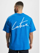 The Couture Club t-shirt Puff Print Signature blauw