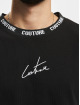 The Couture Club T-shirt Repeat Jacquard Branded nero
