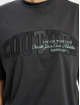 The Couture Club T-shirt Embroidered Overlayed Oversize nero