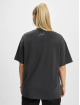 The Couture Club T-Shirt Embroidered Overlayed Oversize noir