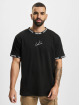 The Couture Club T-shirt Repeat Jacquard Branded svart