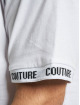 The Couture Club T-shirt Repeat Jacquard Branded vit