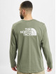 The North Face Longsleeves Face Easy zielony