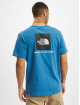 The North Face t-shirt Red Box blauw