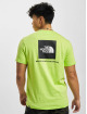 The North Face T-Shirt Red Box green