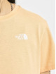 The North Face t-shirt Crop oranje