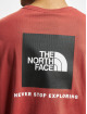 The North Face T-Shirt Red Box Tandori red