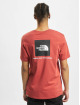 The North Face T-Shirt Red Box Tandori rouge