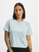 The North Face T-Shirty Fndtion Cropped niebieski