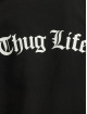 Thug Life Tričká Overthink èierna