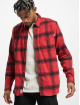 Timberland Shirt Heavy Flannel red
