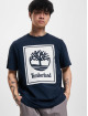 Timberland T-Shirt Stack Logo blau