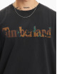 Timberland T-skjorter Camo Linear Logo svart