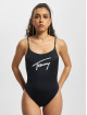 Tommy Hilfiger Badpak Badeanzug zwart