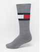 Tommy Hilfiger Ponožky Flag 1-Pack šedá