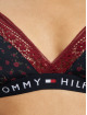 Tommy Hilfiger Underwear Unlined Lace Triangle Print black