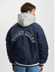Tommy Jeans Bomberjacke Graphic Satin blau