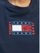 Tommy Jeans Camiseta Relaxed Timeless Flag azul