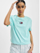 Tommy Jeans Camiseta Center Badge azul