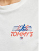 Tommy Jeans Camiseta Reg Sports Club beis