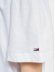 Tommy Jeans Camiseta Relaxed Chest Logo blanco