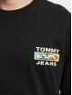 Tommy Jeans Camiseta de manga larga Mono Positivity negro