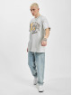 Tommy Jeans Camiseta Half N Half College gris