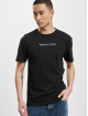 Tommy Jeans Camiseta Classic Linear Logo negro