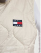 Tommy Jeans Chaleco Reversible Quilt verde