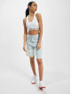 Tommy Jeans Hihattomat paidat Logo Crop valkoinen
