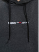 Tommy Jeans Hoodie Straight Logo black