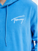 Tommy Jeans Hoodie Relaxed Polar Signature blue