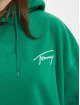 Tommy Jeans Hoodie Ovrszd Wntrzd Signature green