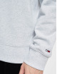 Tommy Jeans Hoodie Straight Logo grey