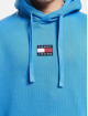Tommy Jeans Hoodies Badge modrý
