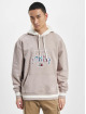 Tommy Jeans Hoody Relaxed Tartan Layer beige