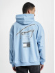 Tommy Jeans Hoody OVZ AOP Back blauw
