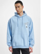 Tommy Jeans Hoody OVZ AOP Back blauw