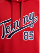 Tommy Jeans Hoody Relaxed College 85 blauw
