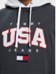 Tommy Jeans Hoody Rlx Modern Sport Usa grau
