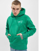 Tommy Jeans Hoody Relaxed Polar Signature grün