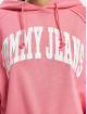 Tommy Jeans Hoody Relaxed College rosa