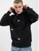 Tommy Jeans Hoody Twisted Flag schwarz